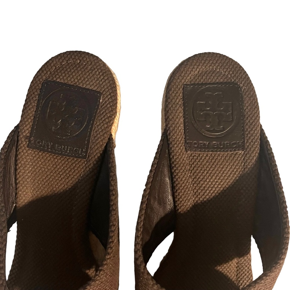 Tory Burch Kristen Espadrille Wedges size 6 1/2 - Picture 11 of 11
